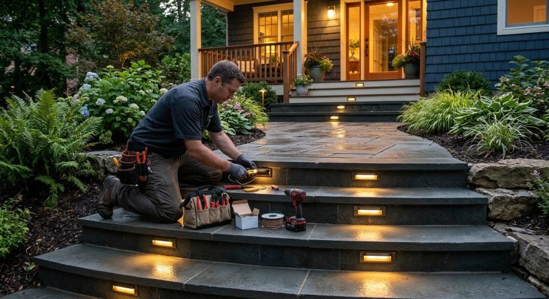 Deck Lights Installation in Kansas City, KS