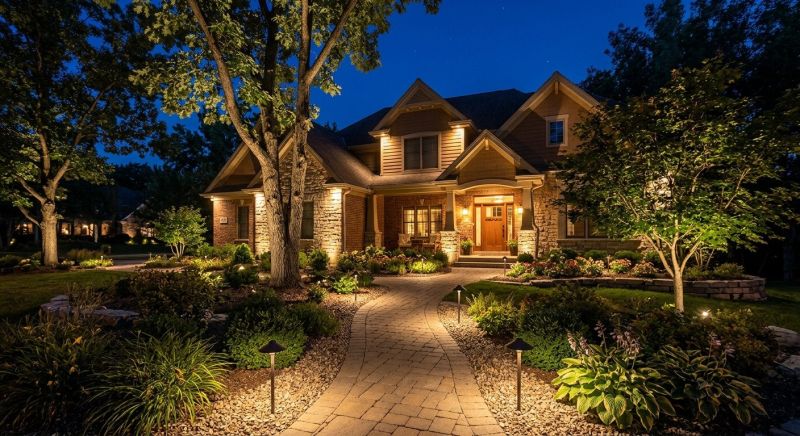 Garden Lighting Installation in Denver, CO