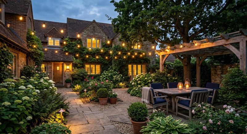 Garden Lighting Installation in Littleton, CO