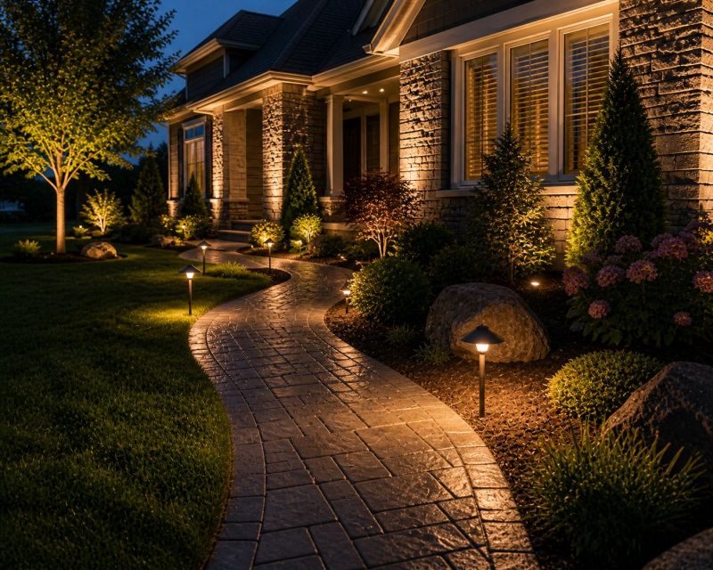 Garden Lighting Installation in Prescott Valley, AZ