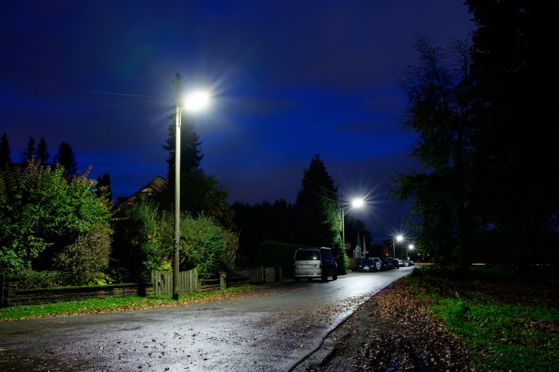 Sidewalk Lighting Installation in Overland Park, KS