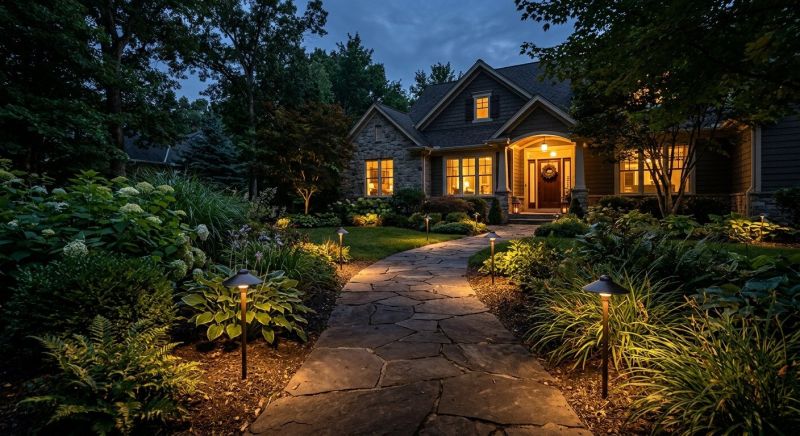 Walkway Lighting Installation in Orem, UT